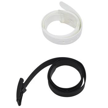 Unisex Stylish Candy Colours Silicone Plastic Belt White & Men's Women's Silicone Belt Rubber Plastic Buckle Plain Leather Style
Unisex Stylish Candy Colours Silicone Plastic Belt White & Men's Women's Silicone Belt Rubber Plastic Buckle Plain Leather Style