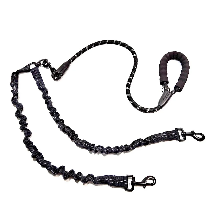 Reflective Two dogs Leash Adjustable 1 leash for 2 Dogs Double traction rope Foam handle pet dog lead for Medium Large big Dogs
Reflective Two dogs Leash Adjustable 1 leash for 2 Dogs Double traction rope Foam handle pet dog lead for Medium Large big Dogs