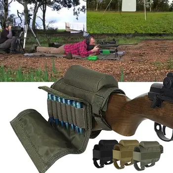 Nylon Cheek Rest Rifle Package Butt Stock Multi-Functional Sniper Outdoor Sports Equipment Bullet Holder Bag Portable Tactical
Nylon Cheek Rest Rifle Package Butt Stock Multi-Functional Sniper Outdoor Sports Equipment Bullet Holder Bag Portable Tactical