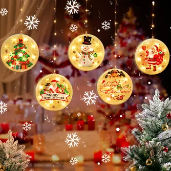 LED Fairy String Light Christmas Decoration Creative DIY Light Christmas Tree Hanging Pendant Ornament Windows Home Party Decor
LED Fairy String Light Christmas Decoration Creative DIY Light Christmas Tree Hanging Pendant Ornament Windows Home Party Decor