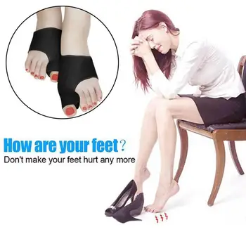 1pair Orthopedic Correction Socks Toes Separator Feet Care Enhanced Version Of Hallux Valgus Orthosis Big Toe Relief Pain
1pair Orthopedic Correction Socks Toes Separator Feet Care Enhanced Version Of Hallux Valgus Orthosis Big Toe Relief Pain