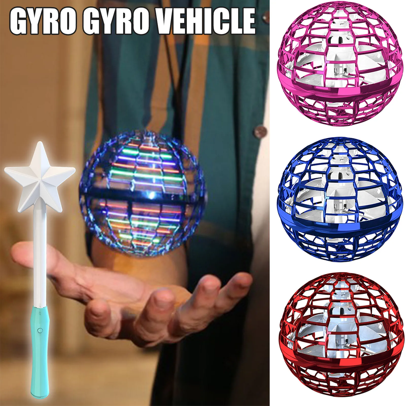 Flynova Pro Spinner With LED Light 360 Rotation Endless Tricks Flying Toys Hand Control Operated Drones Gift Kids Adults
Flynova Pro Spinner With LED Light 360 Rotation Endless Tricks Flying Toys Hand Control Operated Drones Gift Kids Adults