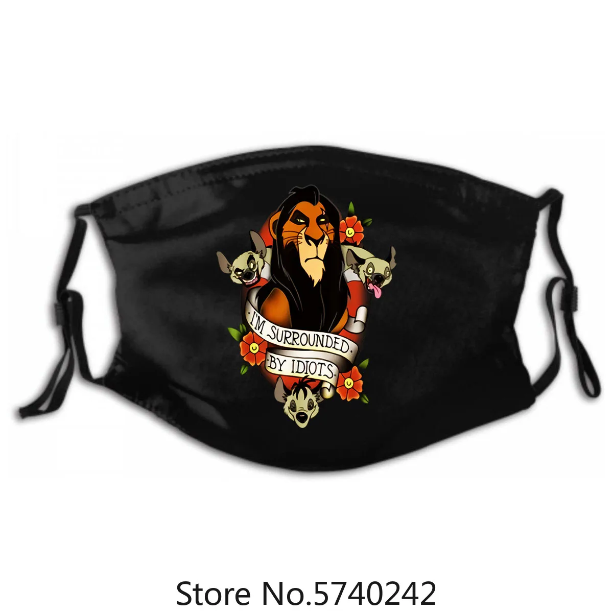 Idiots Mask, Lion King Funny Scar I'M Surrounded By Mask Washable Reusable Mask with PM2.5 Filters 5 Layers of Protection
Idiots Mask, Lion King Funny Scar I'M Surrounded By Mask Washable Reusable Mask with PM2.5 Filters 5 Layers of Protection
