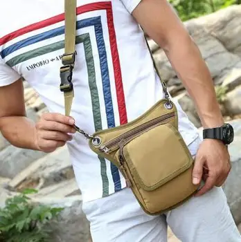 Riding nylon waist bag outdoor tactical multi-function shoulder messenger bag men's bag casual sports waist bag
Riding nylon waist bag outdoor tactical multi-function shoulder messenger bag men's bag casual sports waist bag