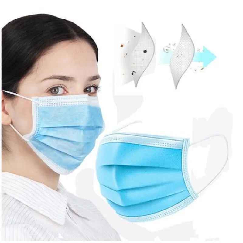 3 Layer Protective mask Disposable mouth mask Non Woven Anti-dust face masks Breathable ce certification high quality
3 Layer Protective mask Disposable mouth mask Non Woven Anti-dust face masks Breathable ce certification high quality