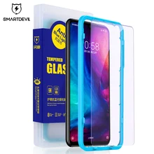 SmartDevil – protecteur d'écran incurvé Anti lumière bleue, 2 pièces, en verre trempé pour Redmi Note 9 8 Pro 7 9T 10X 2.5D=