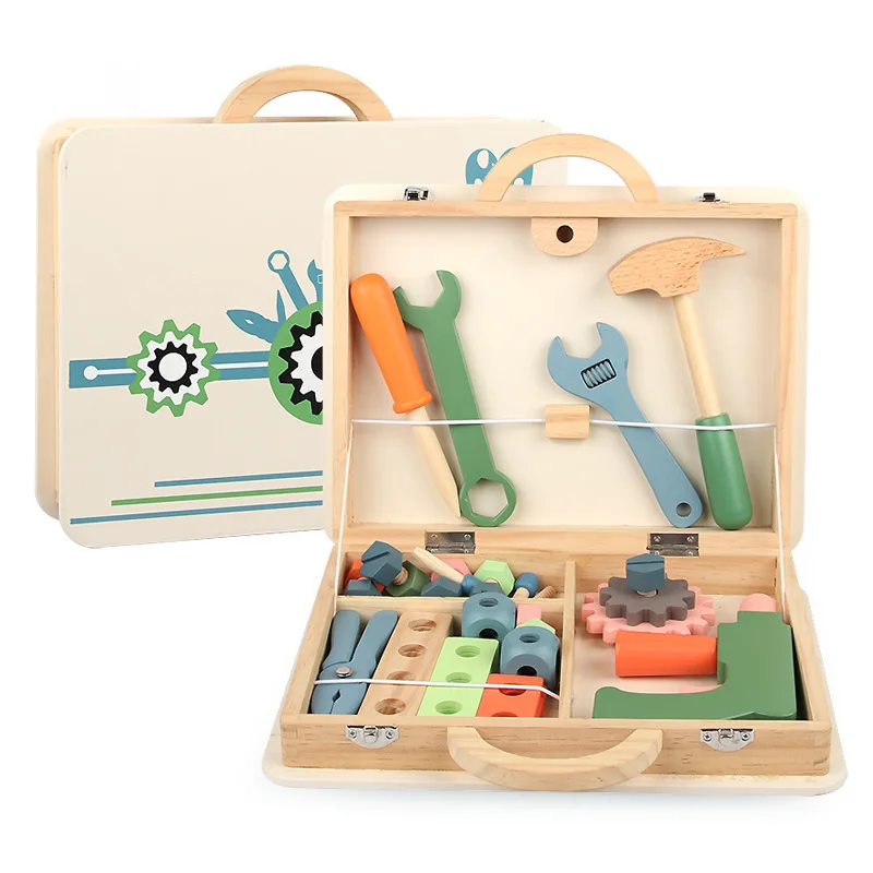 Children Play House Education Disassembly Multi-functional Toolbox Baby Educational Development Maintenance Toolbox Wooden Toy
Children Play House Education Disassembly Multi-functional Toolbox Baby Educational Development Maintenance Toolbox Wooden Toy
