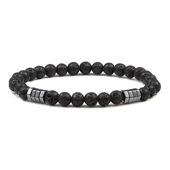 New Men Bracelets Fashion Geometric Beads Classic Natural Stone Tiger Eye Black Onyx Lava Bracelet&Bangle for Male Charm Jewelry
New Men Bracelets Fashion Geometric Beads Classic Natural Stone Tiger Eye Black Onyx Lava Bracelet&Bangle for Male Charm Jewelry