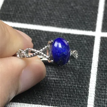 Top Natural Royal Blue Lapis Ring For Woman Anniversary Love Gift 8x6mm Beads Crystal Gemstone Adjustable Ring Jewelry AAAAA 
Top Natural Royal Blue Lapis Ring For Woman Anniversary Love Gift 8x6mm Beads Crystal Gemstone Adjustable Ring Jewelry AAAAA