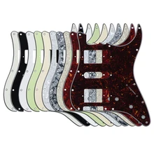 3Ply 11Holes ST HSH Guitar Pickguard Scratch Plate For Strat HSH Style Electric Guitars Pick Guard Replacement Parts Accessories
3Ply 11Holes ST HSH Guitar Pickguard Scratch Plate For Strat HSH Style Electric Guitars Pick Guard Replacement Parts Accessories