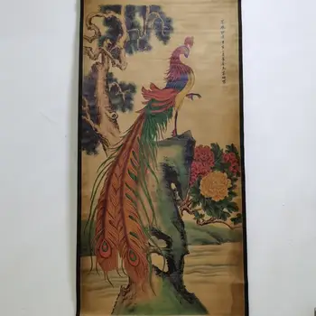 China Antique collection Calligraphy painting phoenix painting home decor mural wallpaper
China Antique collection Calligraphy painting phoenix painting home decor mural wallpaper