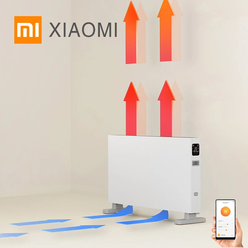 SMARTMI XIAOMI MIJIA Electric Heater Smart Version 1S Fast Handy Heaters for Home Room Fast Convector Fireplace Fan Wall Warmer
SMARTMI XIAOMI MIJIA Electric Heater Smart Version 1S Fast Handy Heaters for Home Room Fast Convector Fireplace Fan Wall Warmer