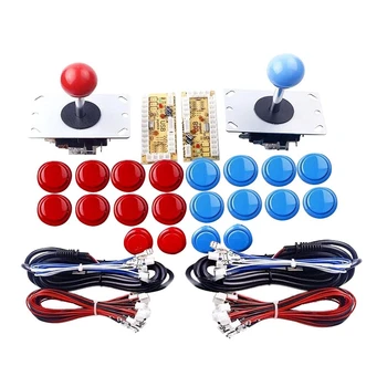 2 Player Arcade Joystick DIY Kits USB Encoder to PC Game for Arcade Games DIY Kits Parts MAME SNK KOF
2 Player Arcade Joystick DIY Kits USB Encoder to PC Game for Arcade Games DIY Kits Parts MAME SNK KOF