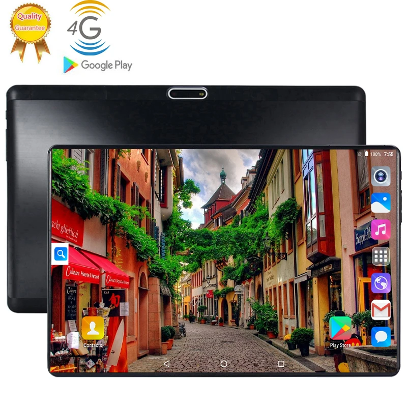 2020 Tempered 2.5D Glass 4G FDD LTE Phon 10 inch tablet pc Octa Core 6GB RAM 128GB ROM 1280*800 IPS Screen WIFI Android 9.0 GPS
2020 Tempered 2.5D Glass 4G FDD LTE Phon 10 inch tablet pc Octa Core 6GB RAM 128GB ROM 1280*800 IPS Screen WIFI Android 9.0 GPS