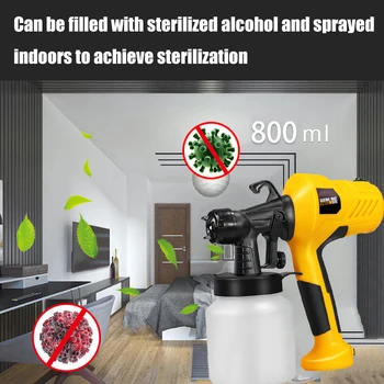 Electric Handheld Spray Gun 220V 240V High Power Home Electric Paint Sprayer For Painting Cars Wood Furniture Wall Woodworking
Electric Handheld Spray Gun 220V 240V High Power Home Electric Paint Sprayer For Painting Cars Wood Furniture Wall Woodworking