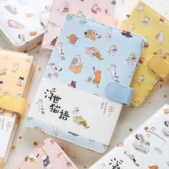 Cute Cat Notebook PU Leather Weekly Planner Diary Note Book Journal School Office Supplies Kawaii Stationery Kids Gift
Cute Cat Notebook PU Leather Weekly Planner Diary Note Book Journal School Office Supplies Kawaii Stationery Kids Gift