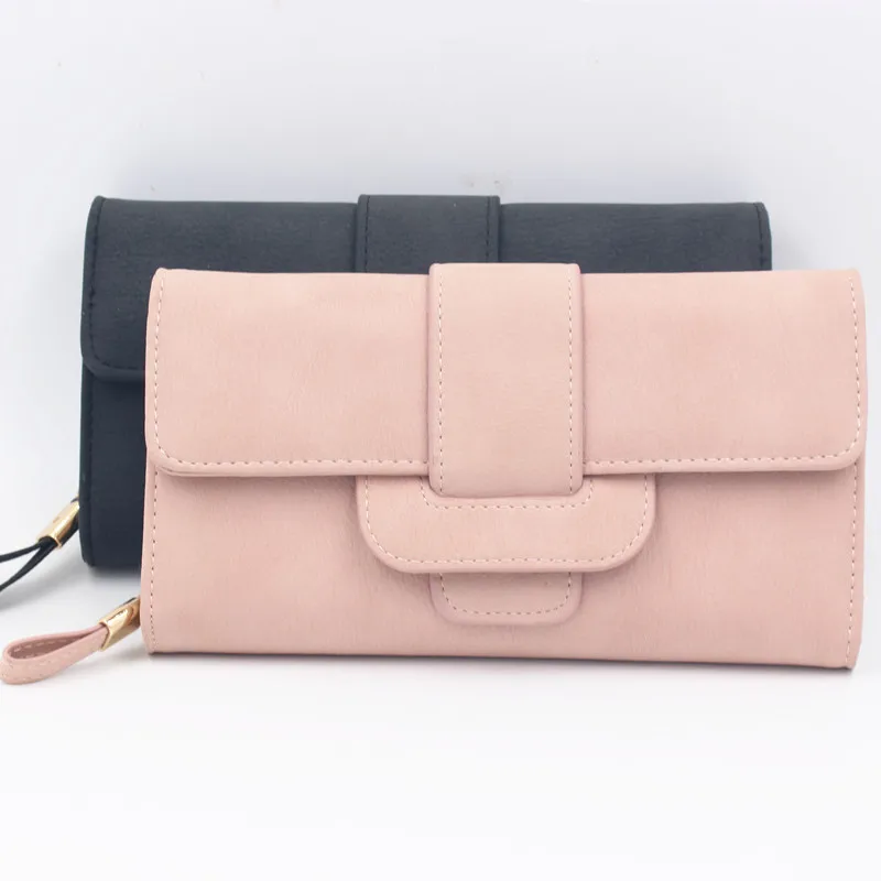 2020 wallet Japan and South Korea small fresh three fold long wallet large capacity mobile phone bag buckle clutch
2020 wallet Japan and South Korea small fresh three fold long wallet large capacity mobile phone bag buckle clutch