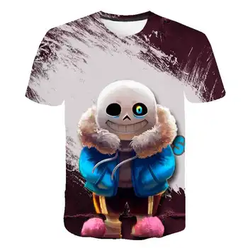 Girls and Boys Skull Brother Undertale Print Funny T shirt Kids Summer Casual Clothes Baby Cartoon T-shirt Children's clothing
Girls and Boys Skull Brother Undertale Print Funny T shirt Kids Summer Casual Clothes Baby Cartoon T-shirt Children's clothing