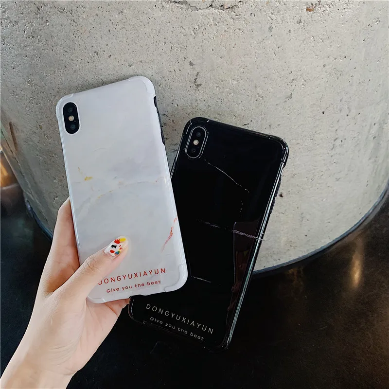 Anti-knock Protective Phone Cases for Iphone Xr Xs Max 7 8 Plus IMD TPU Fashion Marble Back Cover for Iphone 6 6S Plus X Case
Anti-knock Protective Phone Cases for Iphone Xr Xs Max 7 8 Plus IMD TPU Fashion Marble Back Cover for Iphone 6 6S Plus X Case