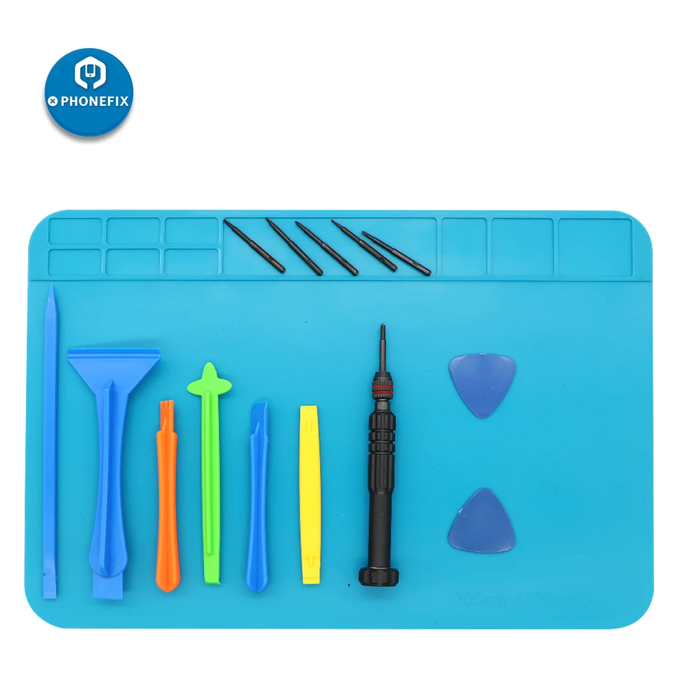 Mobile Phone Repair Tool Kit Magnetic Screwdriver Set Repair Desk Mat Opening Tools Kit for iPhone Laptop Tablet PC Smartphone
Mobile Phone Repair Tool Kit Magnetic Screwdriver Set Repair Desk Mat Opening Tools Kit for iPhone Laptop Tablet PC Smartphone