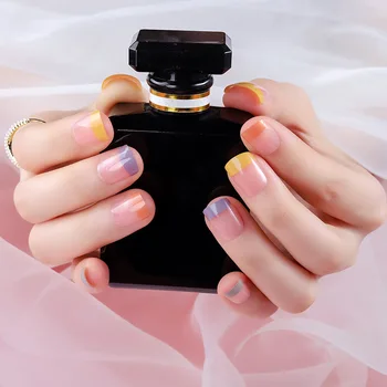 24pcs Beautiful Light Color Wearable Finished Fingernails Short French Detachable Simple Full Cover Fake Nails with Glue TN
24pcs Beautiful Light Color Wearable Finished Fingernails Short French Detachable Simple Full Cover Fake Nails with Glue TN