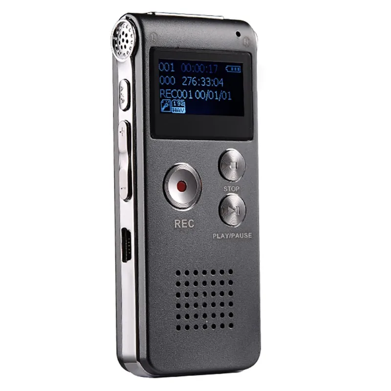With WMA/WAV/MP3/OGG Built-in Microphone 8 GB Voice Recorder USB Dictaphone Digital Audio Voice Recorder
With WMA/WAV/MP3/OGG Built-in Microphone 8 GB Voice Recorder USB Dictaphone Digital Audio Voice Recorder
