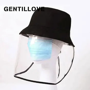 Multi-function Protective Cap Anti Fog Dust Mask Removable Anti-saliva Eye Protection Face Cover Caps Fisherman Buckaet Sun Hat
Multi-function Protective Cap Anti Fog Dust Mask Removable Anti-saliva Eye Protection Face Cover Caps Fisherman Buckaet Sun Hat