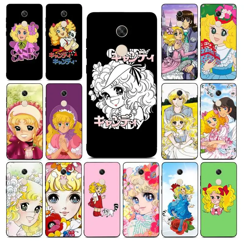 Anime Manga Candy Phone Case for Redmi Note 8 7 9 4 6 pro max T X 5A 3 10 lite | Мобильные телефоны и аксессуары