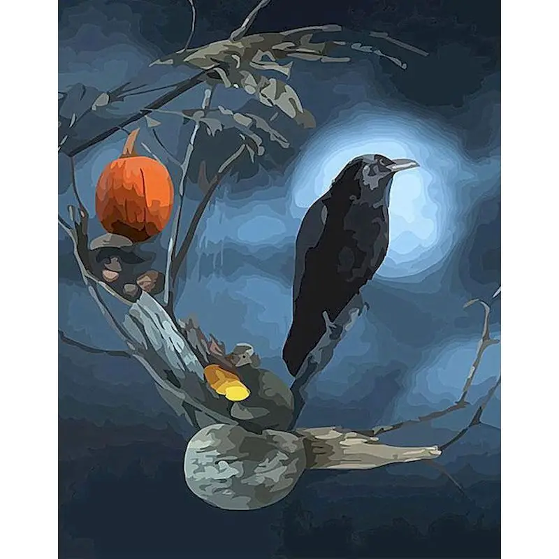 GATYZTORY Frame Black Crow Diy Painting By Numbers Animal Paint By Number Handpainted Gift Frame 60×75cm Wall Decor
GATYZTORY Frame Black Crow Diy Painting By Numbers Animal Paint By Number Handpainted Gift Frame 60×75cm Wall Decor
