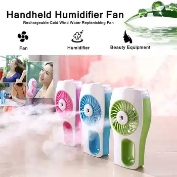 2 in 1 Handheld Misting Fan Rechargeable Portable Humidifier 3 Models Fit for Different Needs USB Misting Fan Mini Fresh Cool
2 in 1 Handheld Misting Fan Rechargeable Portable Humidifier 3 Models Fit for Different Needs USB Misting Fan Mini Fresh Cool