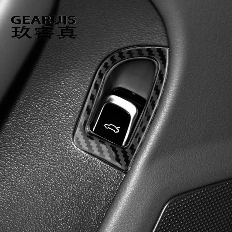 Car styling Carbon fiber for Audi A4 B8 A5 Rear Trunk Switch Control Button Decoration Frame Stickers cover Trim Auto Accessores
Car styling Carbon fiber for Audi A4 B8 A5 Rear Trunk Switch Control Button Decoration Frame Stickers cover Trim Auto Accessores