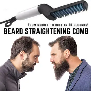 Professional Beard Straightener Brush Straightening Comb Hair Styling Combs Operation Simple and Use Conveninently
Professional Beard Straightener Brush Straightening Comb Hair Styling Combs Operation Simple and Use Conveninently