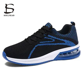 The New Air Cushion Damping Running Sports Shoes Casual Shoes Breathable Fabric Fly Men's Non-Slip Sneakers Large Size 45 Yards 
The New Air Cushion Damping Running Sports Shoes Casual Shoes Breathable Fabric Fly Men's Non-Slip Sneakers Large Size 45 Yards