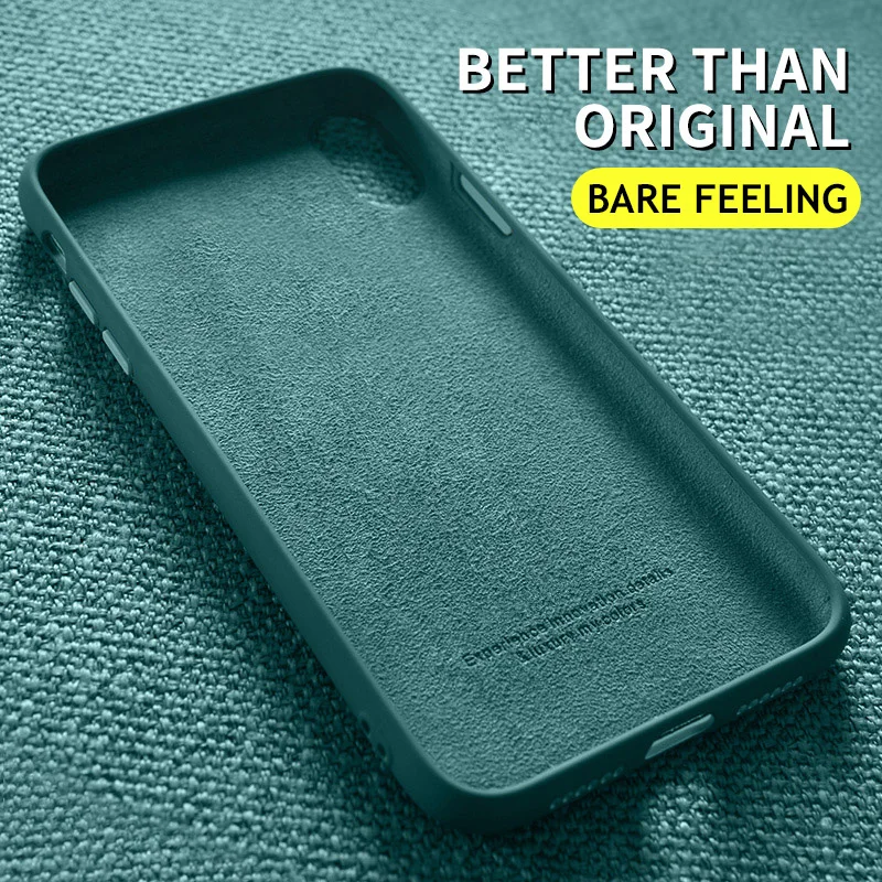 Original Liquid Silicone Phone Case for iPhone 11 Pro Max XR XS X Cases Rubber Soft Candy Cover for iPhone 6 6S 7 8 Plus Cases
Original Liquid Silicone Phone Case for iPhone 11 Pro Max XR XS X Cases Rubber Soft Candy Cover for iPhone 6 6S 7 8 Plus Cases