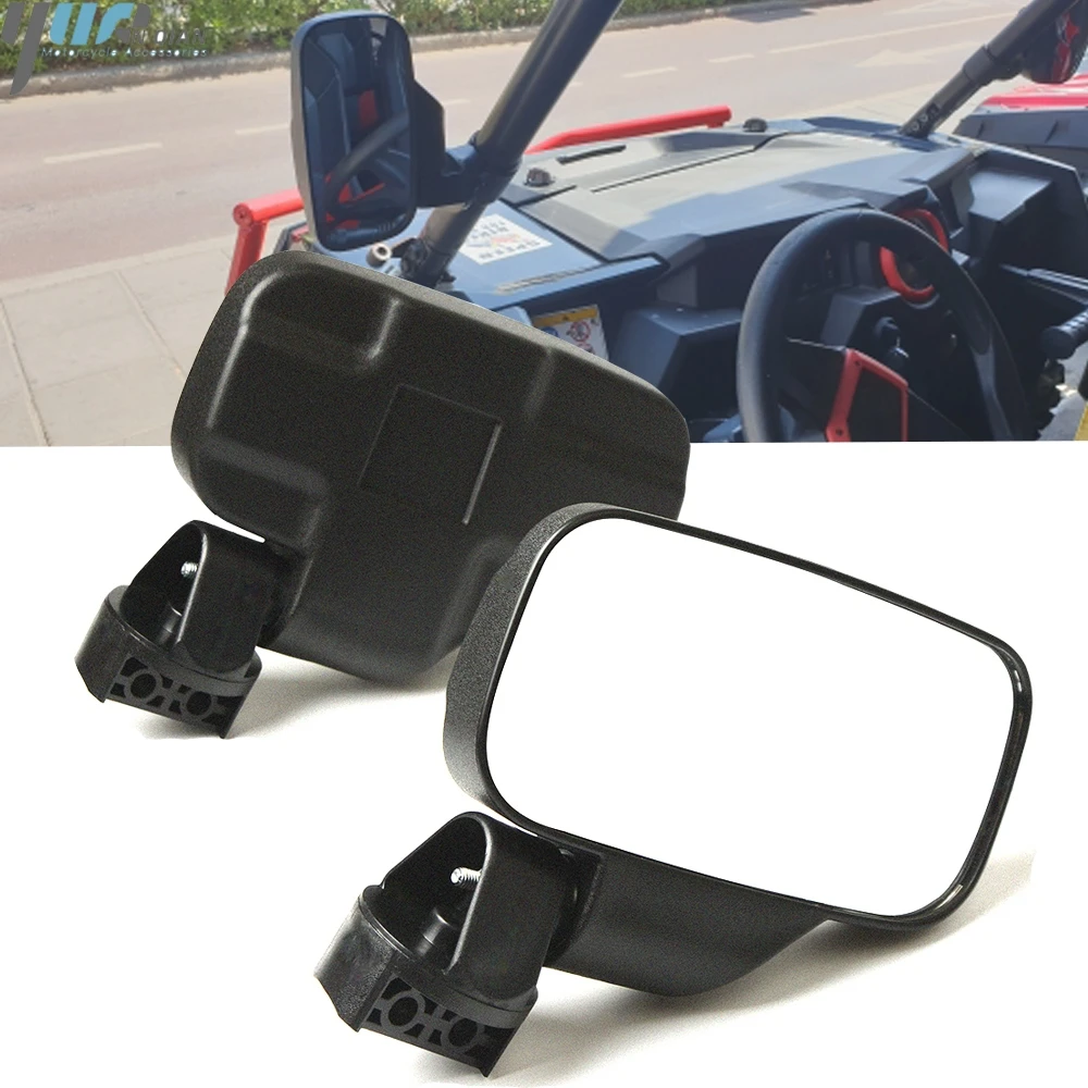 Universal UTV Rear View mirror Side Mirror mirror with 1.75"/2" Roll Bar Cage For Arctic Cat Prowlers with Round Cage 2014-2019
Universal UTV Rear View mirror Side Mirror mirror with 1.75"/2" Roll Bar Cage For Arctic Cat Prowlers with Round Cage 2014-2019