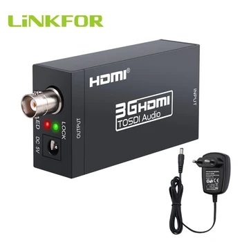 LiNKFOR HDMI to SDI HD Audio Video Converter HDMI to SDI Adapter Support 1080P for Camera Home Theater
LiNKFOR HDMI to SDI HD Audio Video Converter HDMI to SDI Adapter Support 1080P for Camera Home Theater