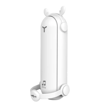 USB Hand Held Fan Cooling Fan 2 Speeds Adjust with 2000MAh Rechargeable Battery