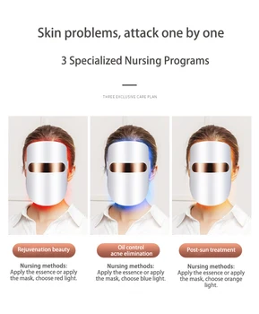 LED Facial Mask Purge Photon LED Mask Belleza Facial Skin Rejuvenation Masque Face light Therapy Wrinkle Acne Beauty Skin Tool
LED Facial Mask Purge Photon LED Mask Belleza Facial Skin Rejuvenation Masque Face light Therapy Wrinkle Acne Beauty Skin Tool