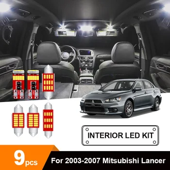 9 x Ice Blue No Error Car LED Light License Plate Bulb Package Kit For 2003-2007 Mitsubishi Lancer Interior Map Dome Trunk Lamp
9 x Ice Blue No Error Car LED Light License Plate Bulb Package Kit For 2003-2007 Mitsubishi Lancer Interior Map Dome Trunk Lamp