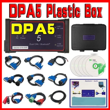 Newest Professional DPA5 Dearborn Protocol Adapter 5 Best Quality Heavy Duty Truck Scanner multi-language Auto diagnositc tool
Newest Professional DPA5 Dearborn Protocol Adapter 5 Best Quality Heavy Duty Truck Scanner multi-language Auto diagnositc tool