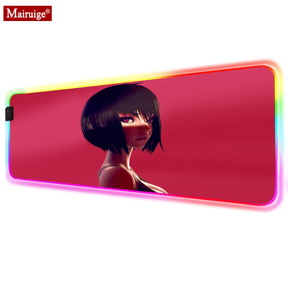 Ghost In The Shell Anime Big Boobs Red Large LED Mousepad RGB Glow Geme Mouse Pad 90x40cm Gamer Desk Mat for Laptop Table Pads
Ghost In The Shell Anime Big Boobs Red Large LED Mousepad RGB Glow Geme Mouse Pad 90x40cm Gamer Desk Mat for Laptop Table Pads