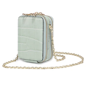 1PC Mini Lipstick Bag With Mirror Multifunctional ID Credit Card Holder Money Bag Fixing Makeup Crossbody Messenger Lipstick Bag
1PC Mini Lipstick Bag With Mirror Multifunctional ID Credit Card Holder Money Bag Fixing Makeup Crossbody Messenger Lipstick Bag