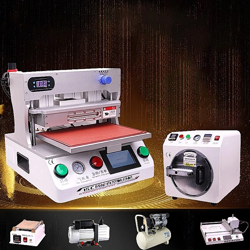 Vacuum Laminating Machine for Flat Curved Screen Separate Mobile Phone Screen Separation and Deforming All-in-one Machine
Vacuum Laminating Machine for Flat Curved Screen Separate Mobile Phone Screen Separation and Deforming All-in-one Machine