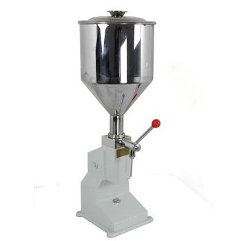 2-50ML A-03 Small Manual Hand Filling Machine Paste Honey Canning Machine Manual Liquid Filling
