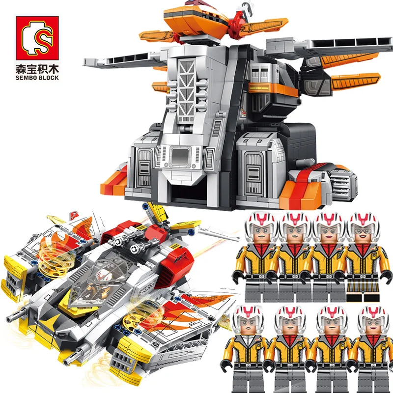 Sembo Blocks Super Heros Ultraman Building Blocks GLIY5 Aerocraft Phoenix Nest Base Model DIY Toys For Children Action Figures
Sembo Blocks Super Heros Ultraman Building Blocks GLIY5 Aerocraft Phoenix Nest Base Model DIY Toys For Children Action Figures