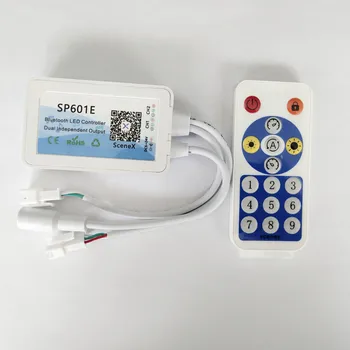 50pcs SP601E WS2812B WS2811 Music Controller Built In Mic Dual Signal Addressable Pixels LED RGB Strip Light IOS/Android App
50pcs SP601E WS2812B WS2811 Music Controller Built In Mic Dual Signal Addressable Pixels LED RGB Strip Light IOS/Android App