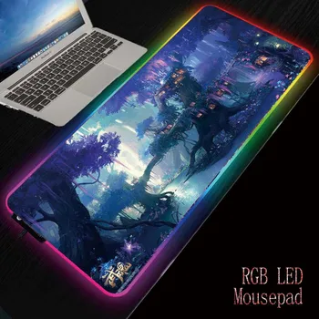 Mairuige Fantasy Forest Flower Tree RGB Large Gaming Mouse Pad Gamer Led Computer Mousepad with Backlight for Keyboard Desk Mat
Mairuige Fantasy Forest Flower Tree RGB Large Gaming Mouse Pad Gamer Led Computer Mousepad with Backlight for Keyboard Desk Mat