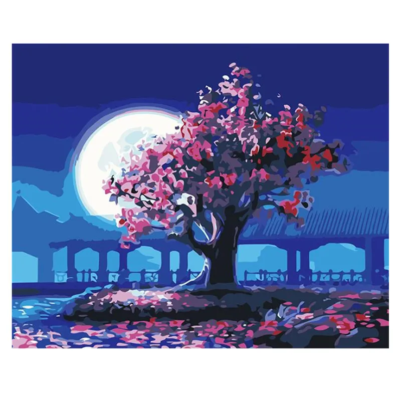 Moon Tree Paint by number Full Set Tools Fills Color Oil Painting by numbers for adults Art Home decor Diy Number painting
Moon Tree Paint by number Full Set Tools Fills Color Oil Painting by numbers for adults Art Home decor Diy Number painting