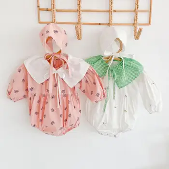 2020 Baby Autumn Clothing Newborn Infant Kids Clothes Girls Long Sleeve Bodysuit Cotton Ruffled Jumpsuit With Hat
2020 Baby Autumn Clothing Newborn Infant Kids Clothes Girls Long Sleeve Bodysuit Cotton Ruffled Jumpsuit With Hat