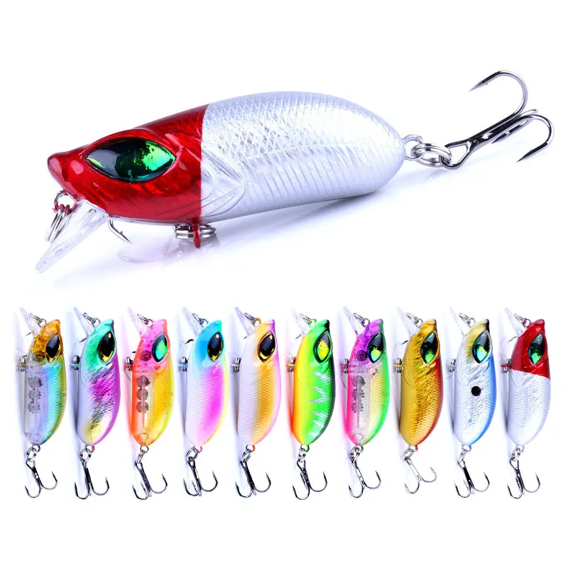 1pcs 55mm 8g Floating Fishing Lure Rattle Sound Wobblers Artificial Hard Bait Crankbaits Fake
1pcs 55mm 8g Floating Fishing Lure Rattle Sound Wobblers Artificial Hard Bait Crankbaits Fake